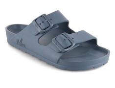 Thies vegane Badesandale Ecofoam, fog