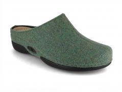 Berkemann BERKINA Damen Filz Pantoffeln Lauren, waldgr�n 