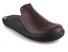 Josef Seibel Men Leather Slippers Black
