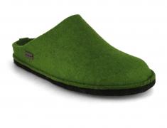 HAFLINGER Unisex Filzpantoffel Flair Soft, grasgr�n