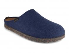 HAFLINGER Filzpantoffeln Manhattan, jeans
