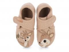 Living Kitzb�hel Baby Klettschuhe Rosi Rehkitz, angora 