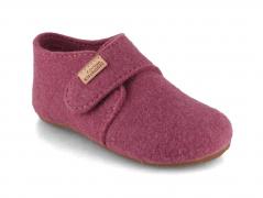 Living Kitzb�hel Franzi Filz Baby Klettschuhe, iris