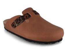 Thies Damen Eco Bio Clog, cinnemon leo