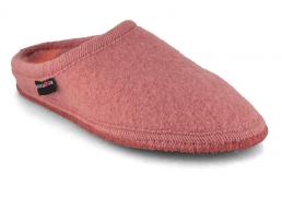 HAFLINGER Damen Pantoffeln Striped, rouge