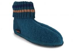 HAFLINGER H�ttenschuhe Paul, t�rkis