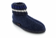 HAFLINGER Hausschuhe | H�ttenschuhe Paul, jeans 