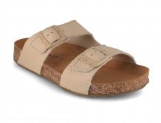 HAFLINGER Damen Sandalen Bio Bonnie, creme 