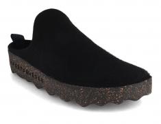 ASPORTUGUESAS Filzclog Come black - hausschuh.com