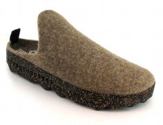 ASPORTUGUESAS Unisex Flizclog Come taupe - hausschuh.co