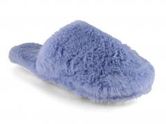 Fluffys Softina Damen Pl�sch Hausschuhe, sky blue