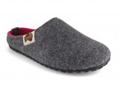 Gumbies Outback Slipper, grey-pink   