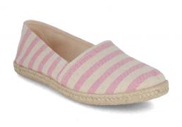 Gottstein Damen Espadrilles Camping Linen duo, rosa