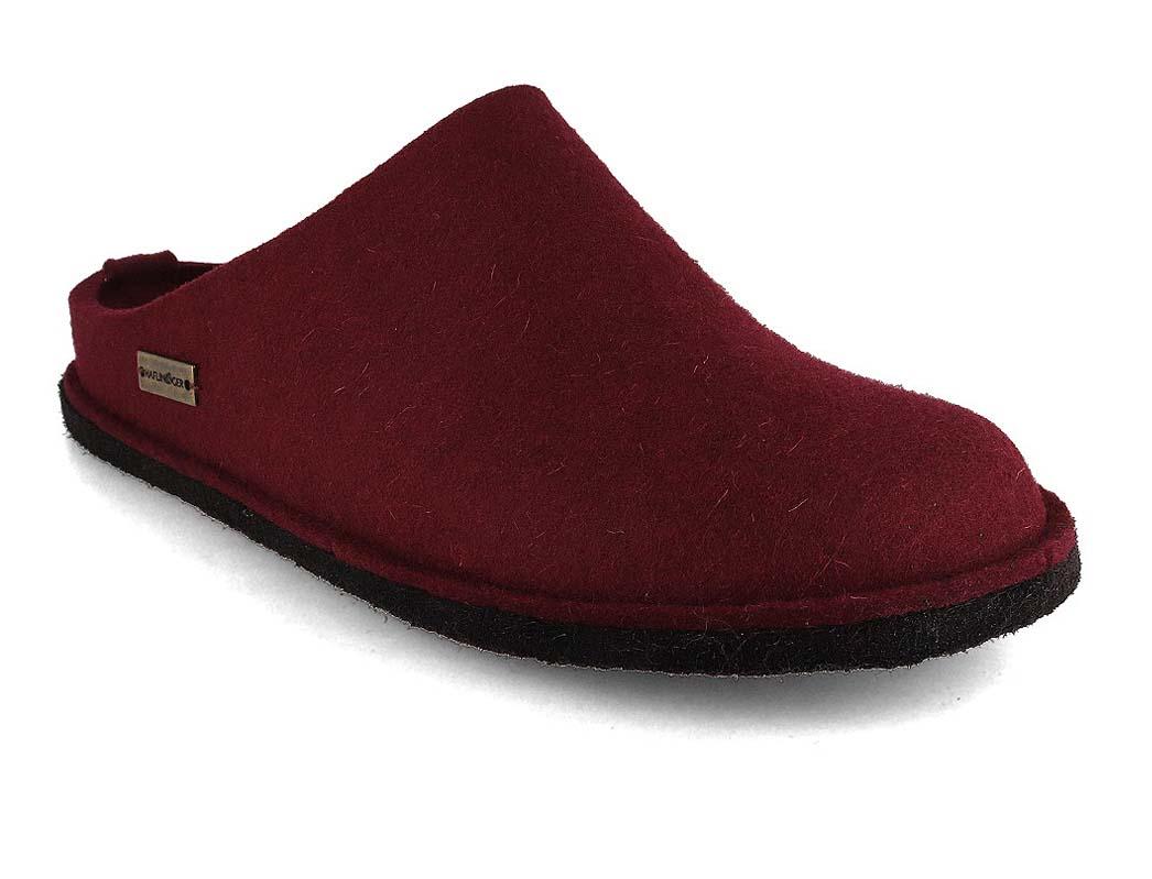 HAFLINGER 819412-0-5 Bio Mio Zoccoli in Pelle, Numero:37 EU, Colore:Blu