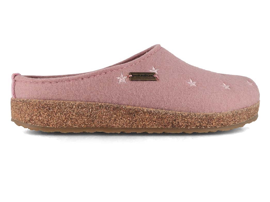 HAFLINGER Pantofole Unisex Adulto Grizzly Stelline 741032, Numero:37 EU, Colore:Blu