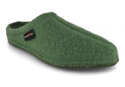 HAFLINGER Damen Herren Pantoffeln Alaska, farn