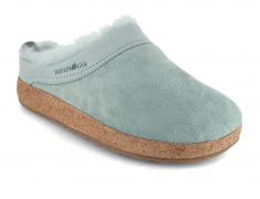 HAFLINGER Damen Lammfell Hausschuhe Snowbird, gr�n