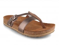HAFLINGER Damen Sandalen Bio Clara, bronze