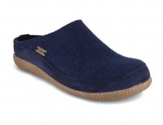 HAFLINGER Filz-Hausschuhe Blizzard Skane, jeans