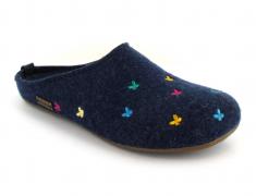 HAFLINGER� Filzpantoffel f�r Damen Farfalline jeans