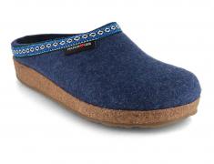 HAFLINGER Filzpantoffeln Grizzly Franzl, jeans