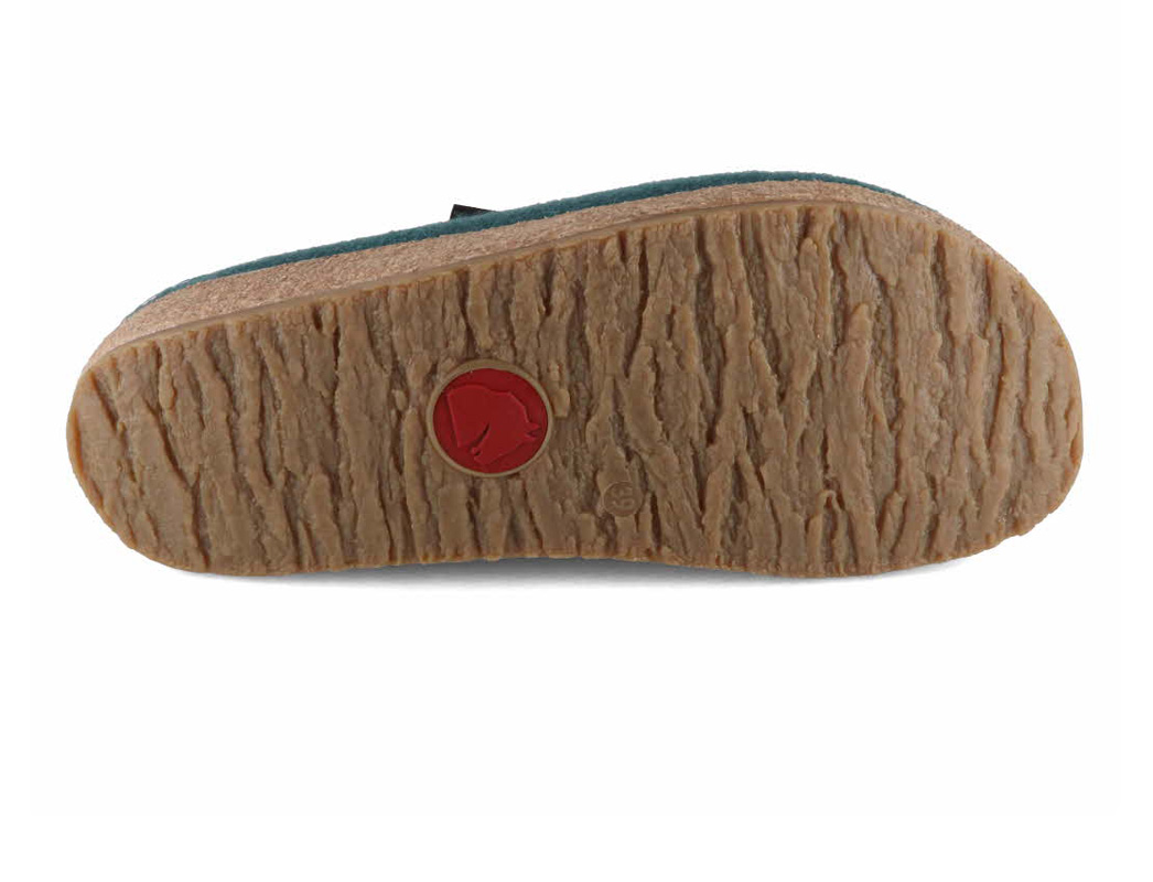 HAFLINGER Pantofole Unisex Adulto Grizzly Franzl 711001, Numero:39 EU, Colore:Rosso