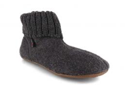 HAFLINGER H�ttenschuhe Everest Karlo, anthrazit