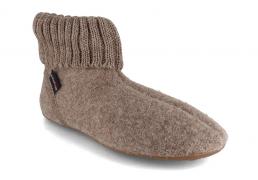 HAFLINGER H�ttenschuhe mit Gummisohle Karlo, beige