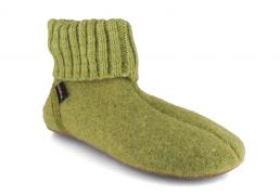 HAFLINGER Hausschuhe Everest Karlo, almgr�n