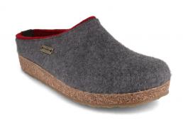HAFLINGER Hausschuhe Filzpantoffeln Grizzly Kris, anthr