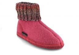 HAFLINGER Kinder H�ttenschuhe Tricot�, azalee