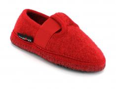 HAFLINGER Kinder-Hausschuh Joschi, rubin   