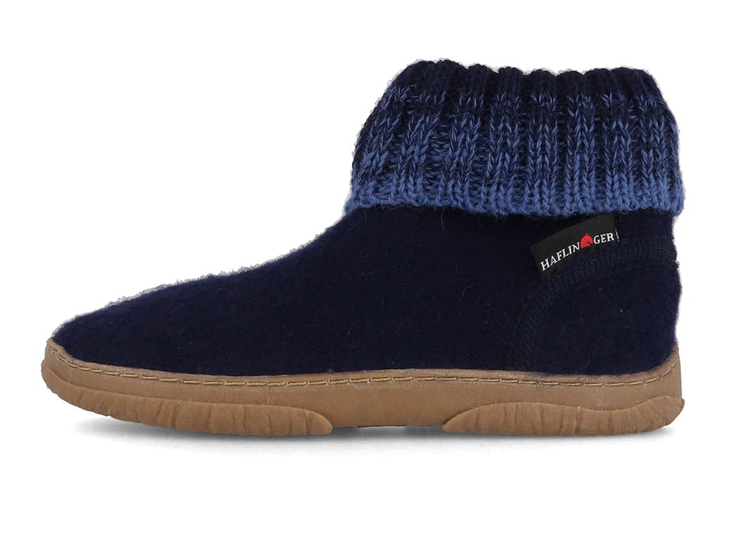 HAFLINGER Hüttenschuh Paul Unisex Children's Indoor Slippers, Grey Grey Tr H4 442 HAFLINGER Hüttenschuh Paul Unisex Children's Indoor Slippers, Grey Grey Tr H4 442