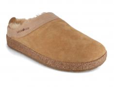 HAFLINGER Snowbird beigemeliert - hausschuh.com