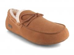 HAFLINGER Lammfell Mokassins Yumah, chestnut
