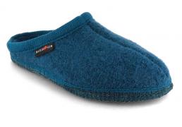HAFLINGER Pantoffel f�r Damen und Herren Alaska, t�rkis