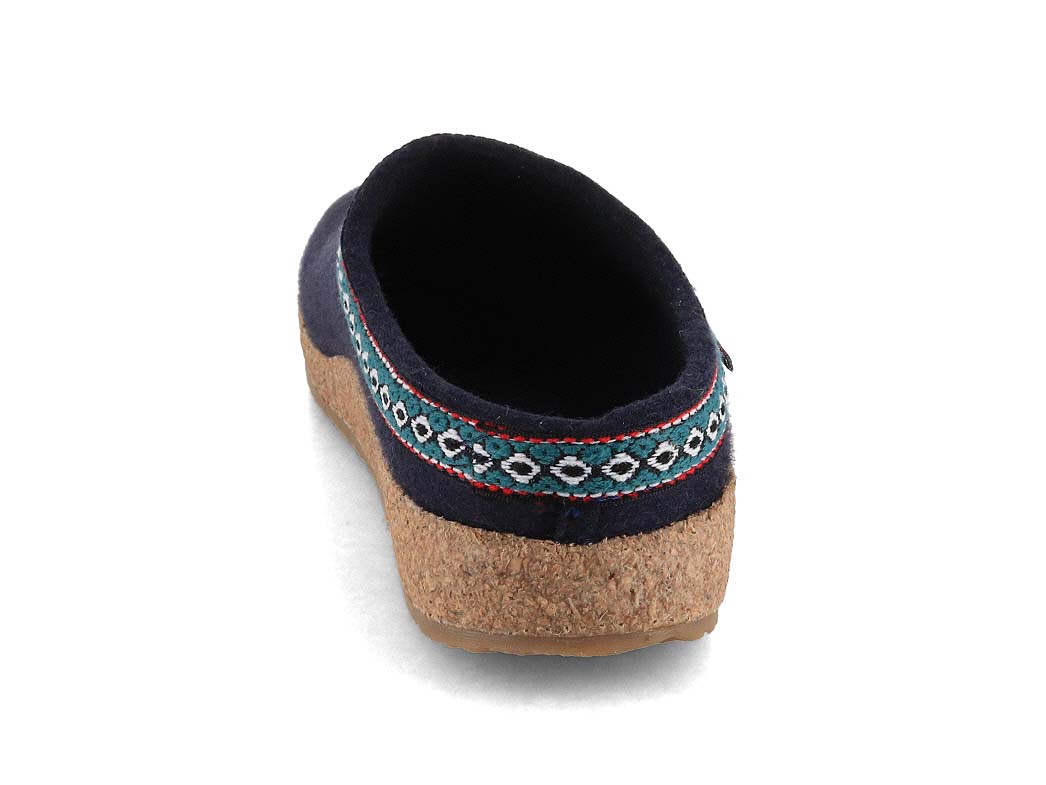 HAFLINGER Pantofole Unisex Grizzly Franzl 711001 - Modello Chiuso, Marrone, Suola TR Antiscivolo, Taglia 42 EU - 2