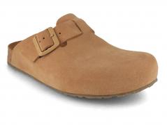 HAFLINGER Porto Leder Clogs, sahara top Freizeitclog