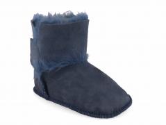 Warmbat Hay Baby Bootie, dk navy 