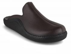 Josef Seibel Herren Lederpantoffeln Monaco 202 G, mocca