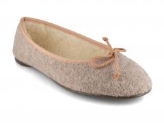 Kitz-Pichler Damen Walk Ballerina, beigemele