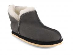 Lammbock� Kinder Hausschuhe aus Lammfell Shearlock,grau