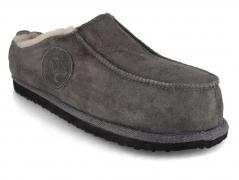 Lammbock� Lammbert Unisex Lammfell-Hausschuhe, grau