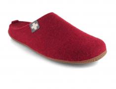 Living Kitzb�hel Damen Pantoffeln Schweizer Kreuz, rot