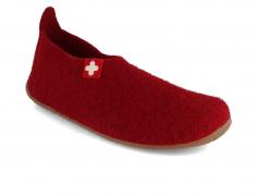 Living Kitzb�hel Damen Slipper Gipfelkreuz, Dark Cherry