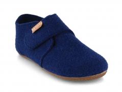 Living Kitzb�hel Filz Klettschuh Baby, saphir