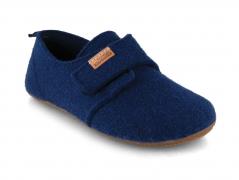 Living Kitzb�hel Kinder Filz Klettschuh  Franzi, saphir