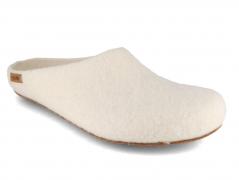 Magicfelt Filzpantoffel f�r Damen Moorschnucke, wei�