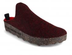 ASPORTUGUESAS Filzpantoffel f�r Damen Come, merlot double