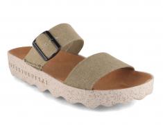 ASPORTUGUESAS Damen Sandalen City Line Coly, khaki 